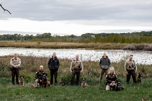  Dane County K9 unit team