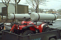 ATV with Flotation